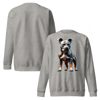 Sweatshirt premium unisexe classique - Collection Staffordshire Bull Terrier - Doggy Trend