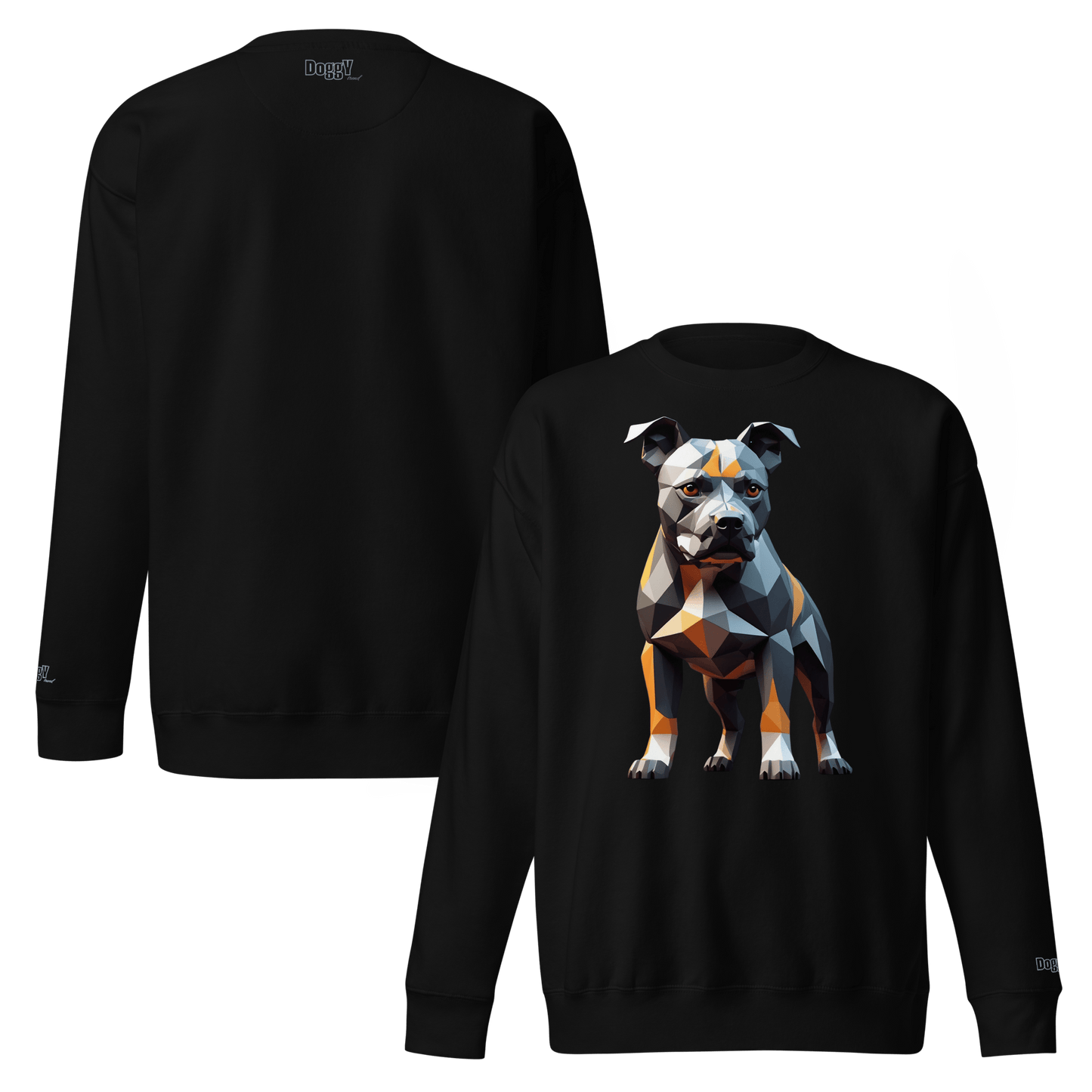 Sweatshirt premium unisexe classique - Collection Staffordshire Bull Terrier - Doggy Trend
