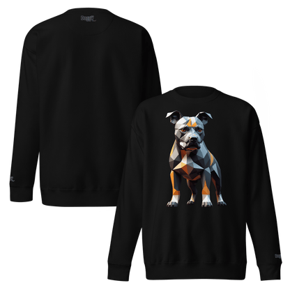 Sweatshirt premium unisexe classique - Collection Staffordshire Bull Terrier - Doggy Trend