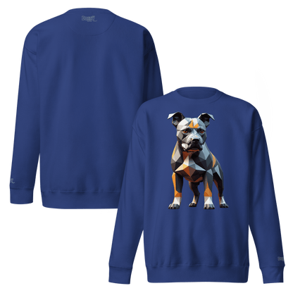 Sweatshirt premium unisexe classique - Collection Staffordshire Bull Terrier - Doggy Trend