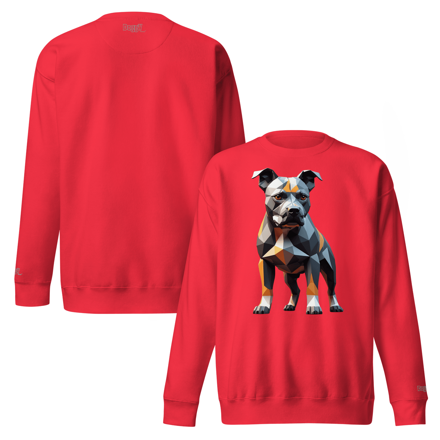 Sweatshirt premium unisexe classique - Collection Staffordshire Bull Terrier - Doggy Trend