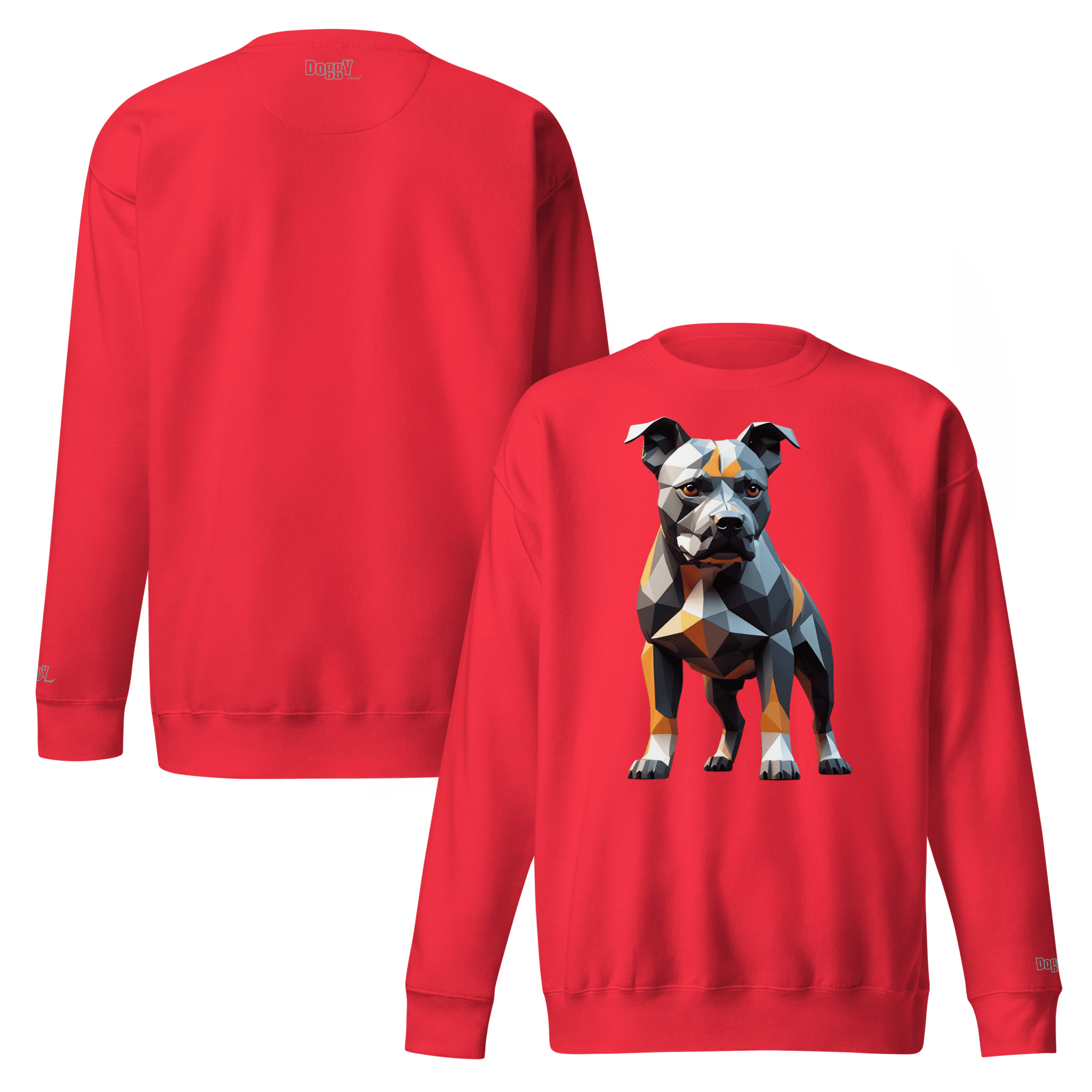 Sweatshirt premium unisexe classique - Collection Staffordshire Bull Terrier - Doggy Trend