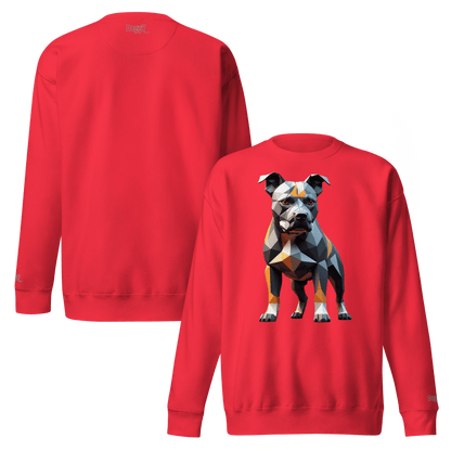 Sweatshirt premium unisexe classique - Collection Staffordshire Bull Terrier - Doggy Trend