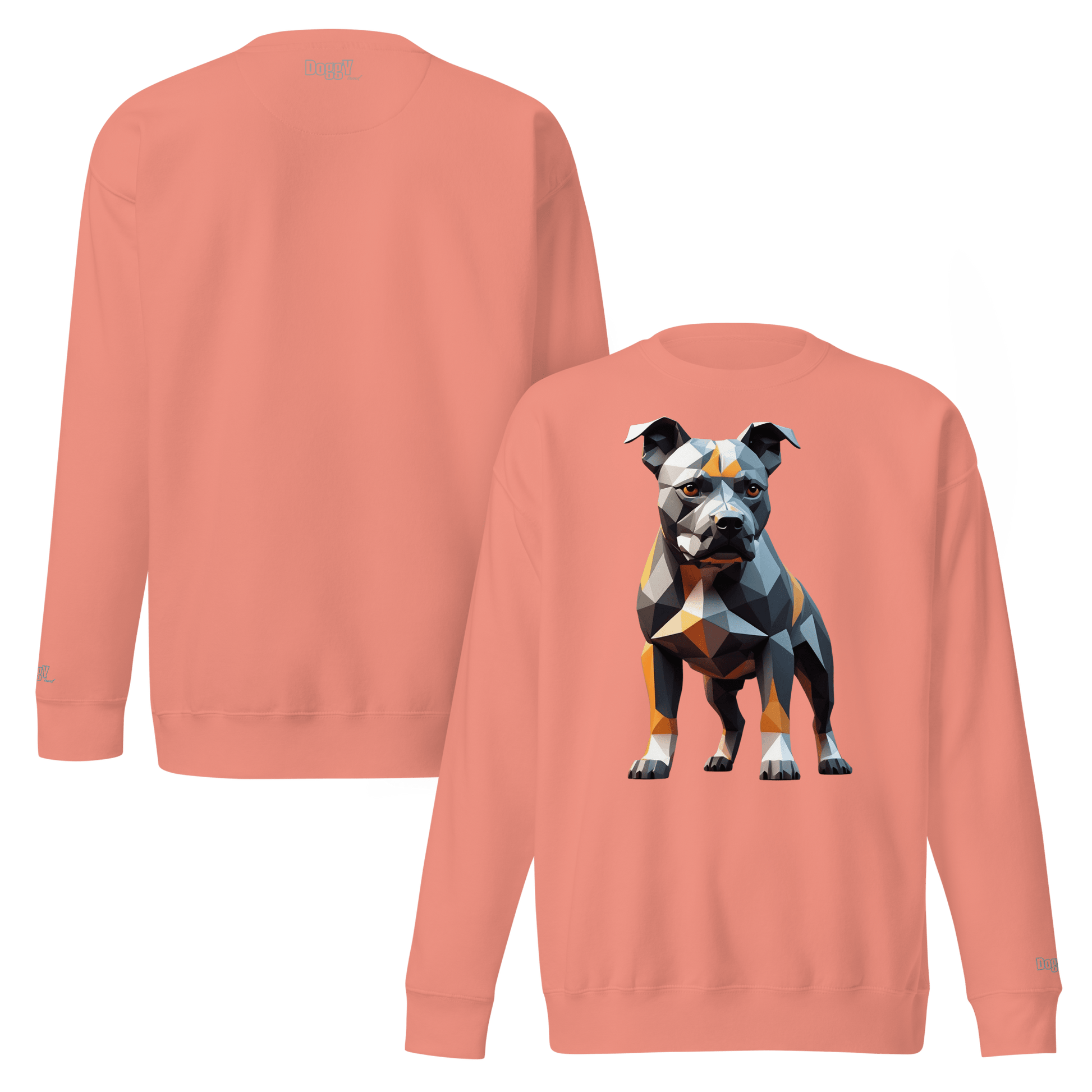 Sweatshirt premium unisexe classique - Collection Staffordshire Bull Terrier - Doggy Trend