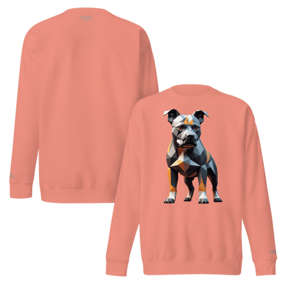 Sweatshirt premium unisexe classique - Collection Staffordshire Bull Terrier - Doggy Trend