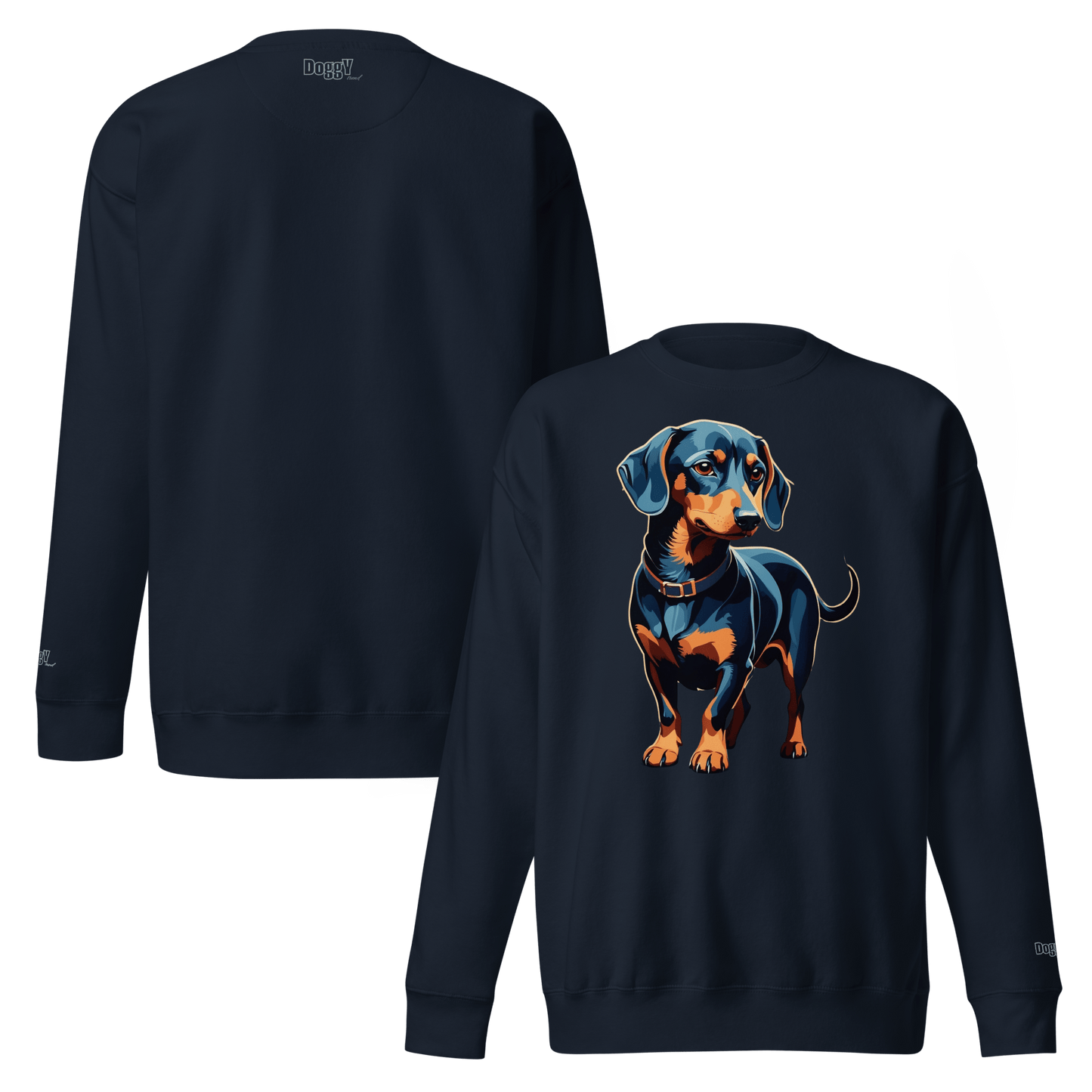 Sweatshirt premium unisexe classique - Collection Teckel - Doggy Trend
