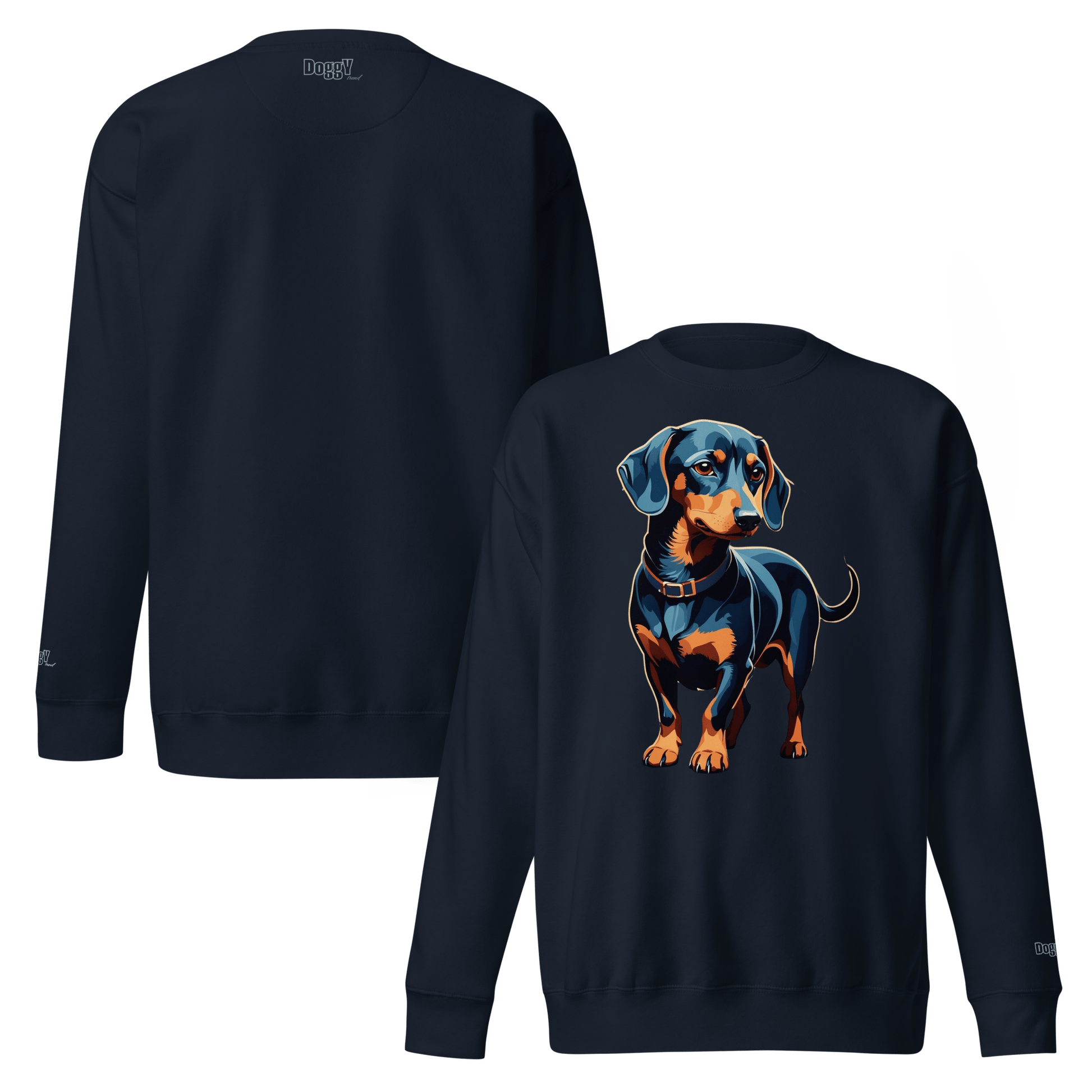 Sweatshirt premium unisexe classique - Collection Teckel - Doggy Trend