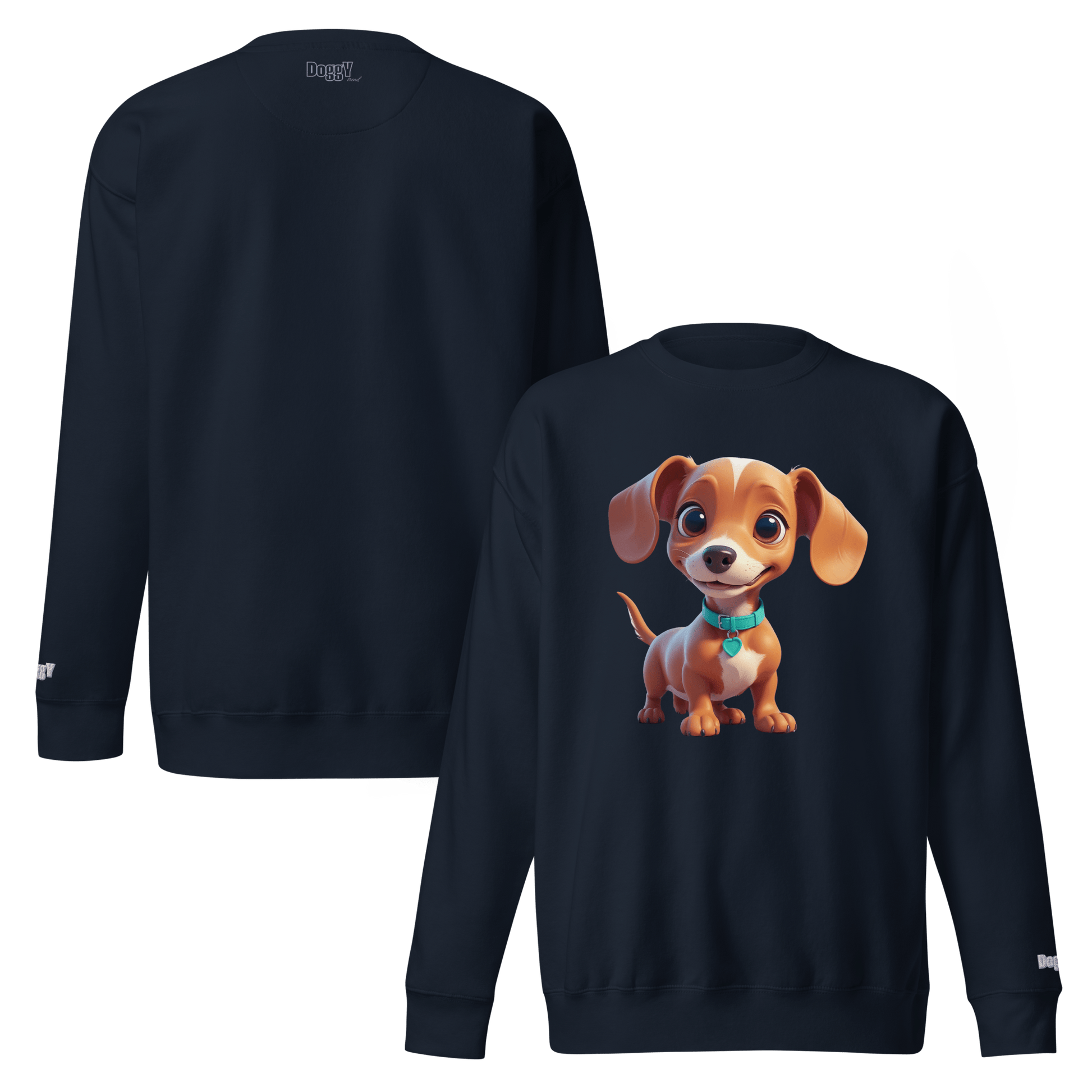 Sweatshirt premium unisexe classique - Collection Teckel - Doggy Trend