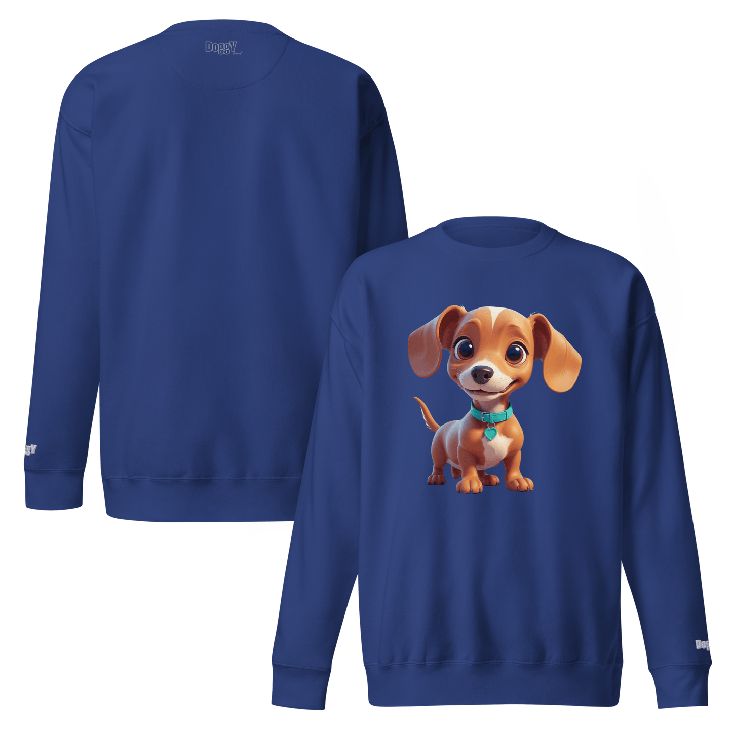 Sweatshirt premium unisexe classique - Collection Teckel - Doggy Trend