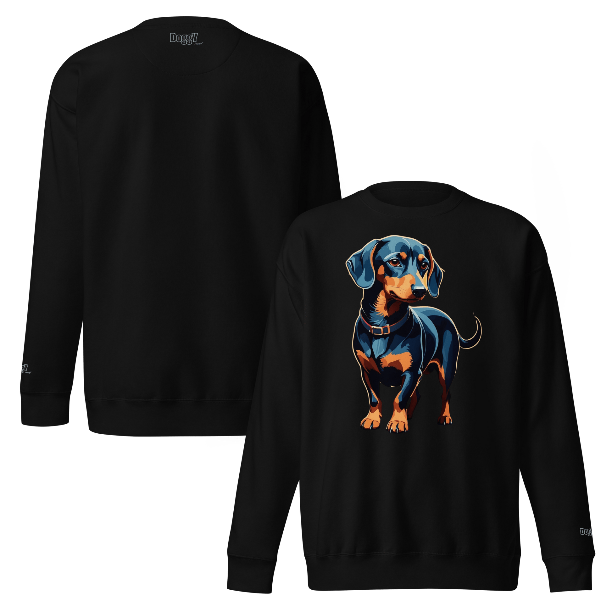 Sweatshirt premium unisexe classique - Collection Teckel - Doggy Trend