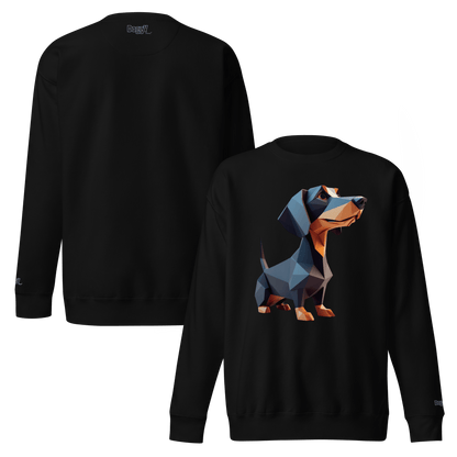 Sweatshirt premium unisexe classique - Collection Teckel - Doggy Trend