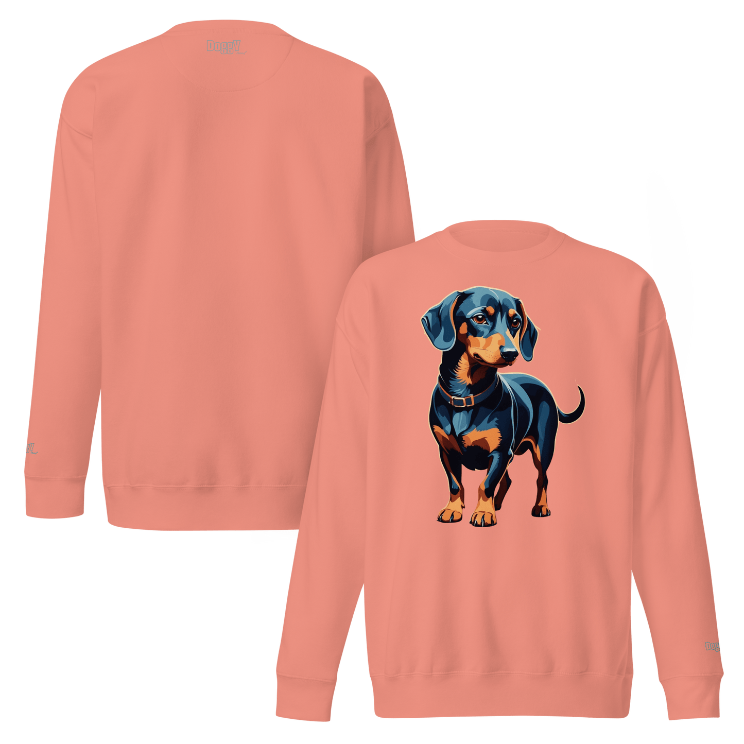 Sweatshirt premium unisexe classique - Collection Teckel - Doggy Trend
