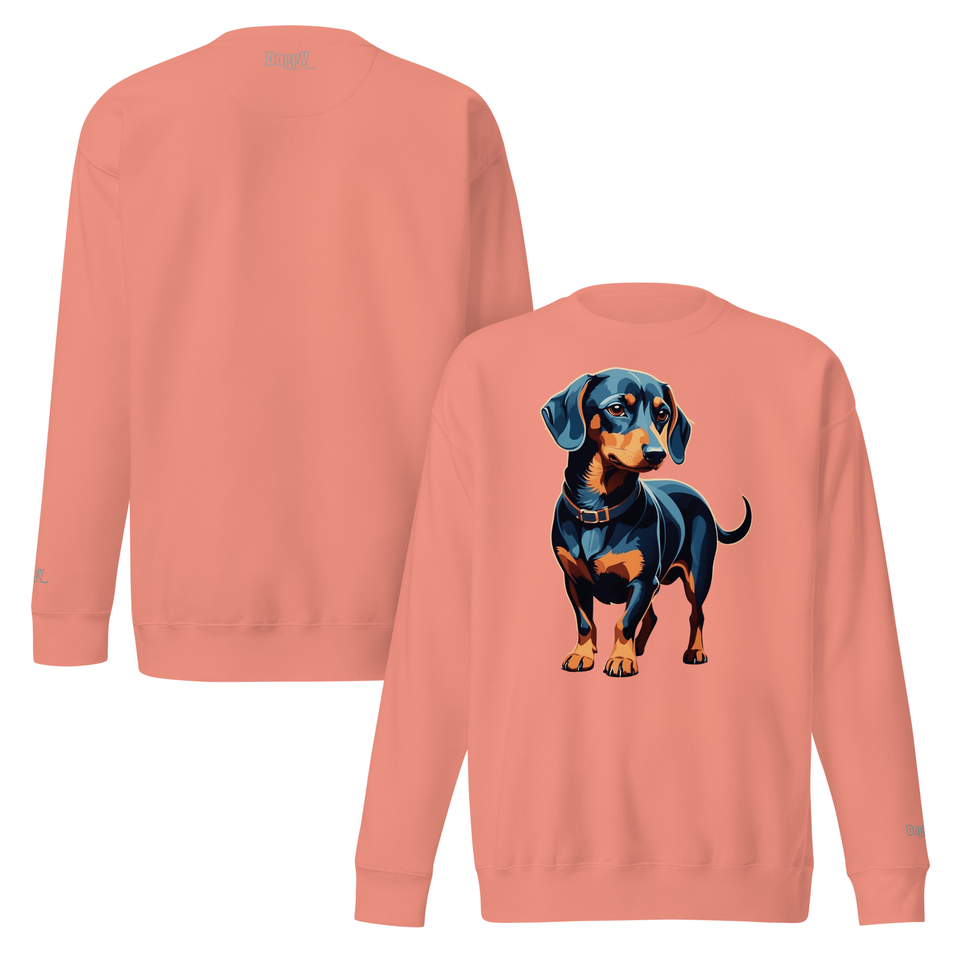 Sweatshirt premium unisexe classique - Collection Teckel - Doggy Trend