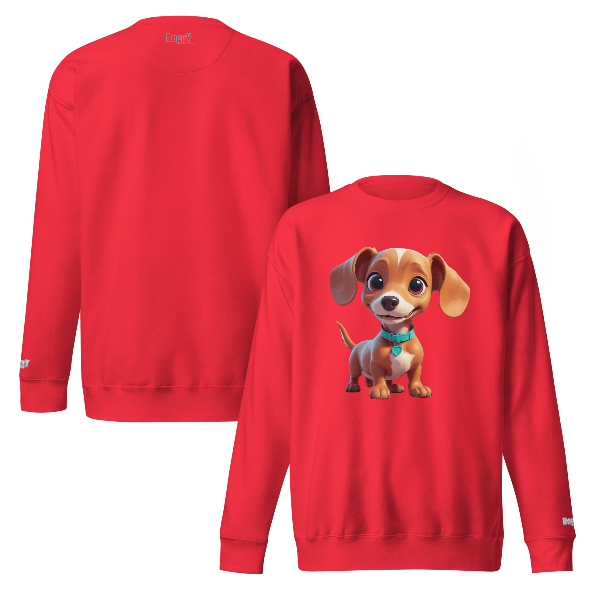Sweatshirt premium unisexe classique - Collection Teckel - Doggy Trend