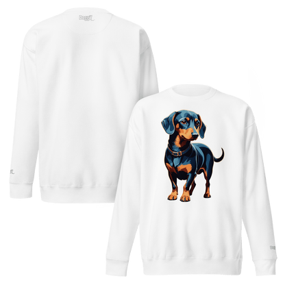 Sweatshirt premium unisexe classique - Collection Teckel - Doggy Trend