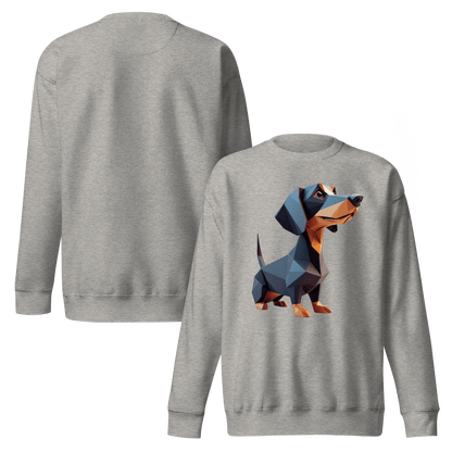Sweatshirt premium unisexe classique - Collection Teckel - Doggy Trend