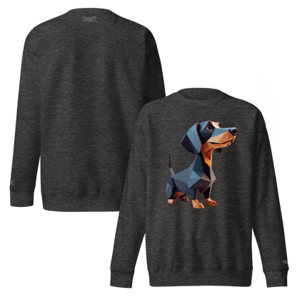 Sweatshirt premium unisexe classique - Collection Teckel - Doggy Trend