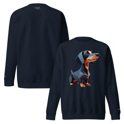 Sweatshirt premium unisexe classique - Collection Teckel - Doggy Trend