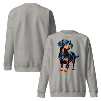 Sweatshirt premium unisexe classique - Collection Teckel - Doggy Trend