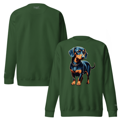 Sweatshirt premium unisexe classique - Collection Teckel - Doggy Trend