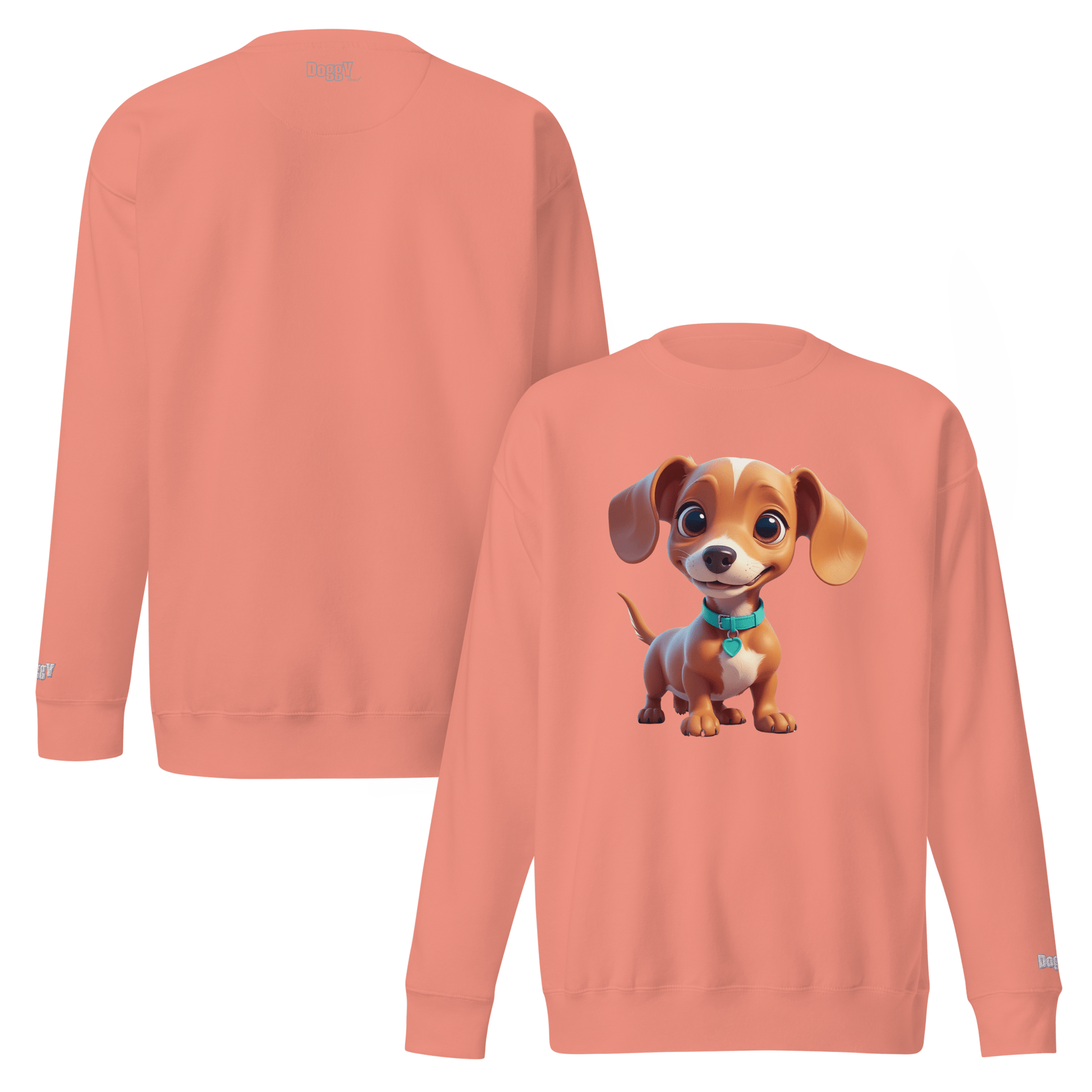 Sweatshirt premium unisexe classique - Collection Teckel - Doggy Trend