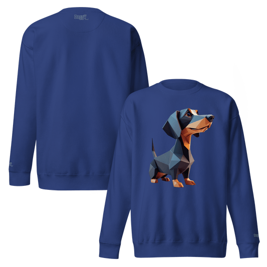 Sweatshirt premium unisexe classique - Collection Teckel - Doggy Trend