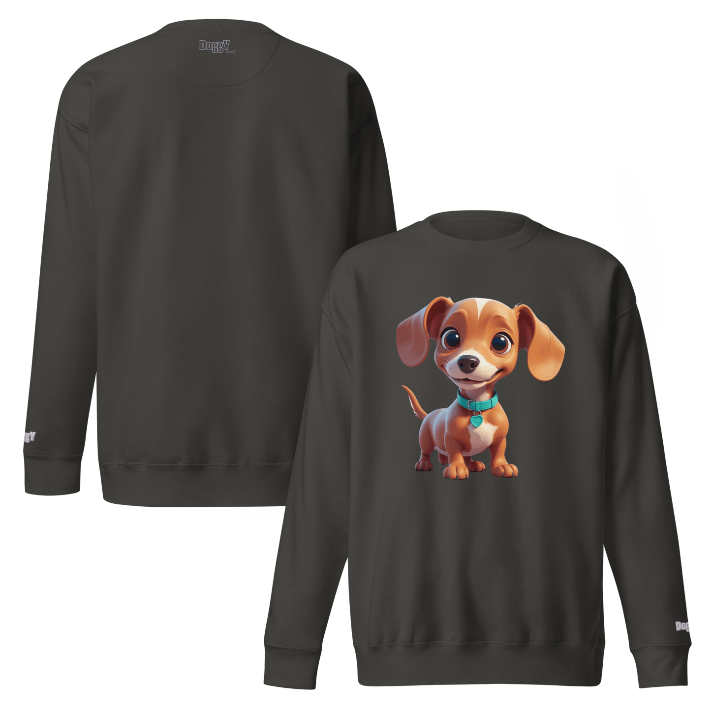 Sweatshirt premium unisexe classique - Collection Teckel - Doggy Trend