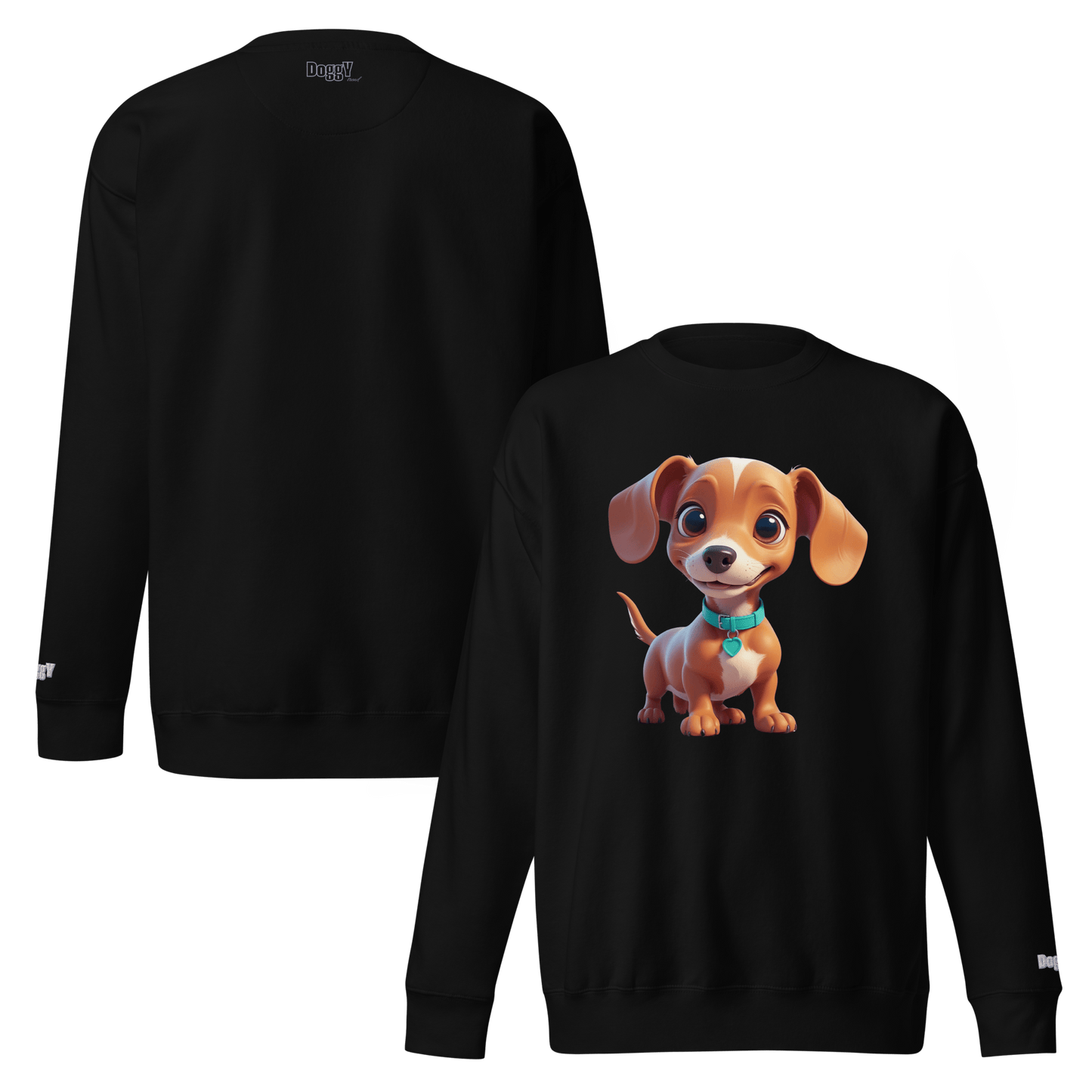 Sweatshirt premium unisexe classique - Collection Teckel - Doggy Trend