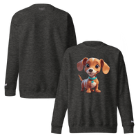 Sweatshirt premium unisexe classique - Collection Teckel - Doggy Trend