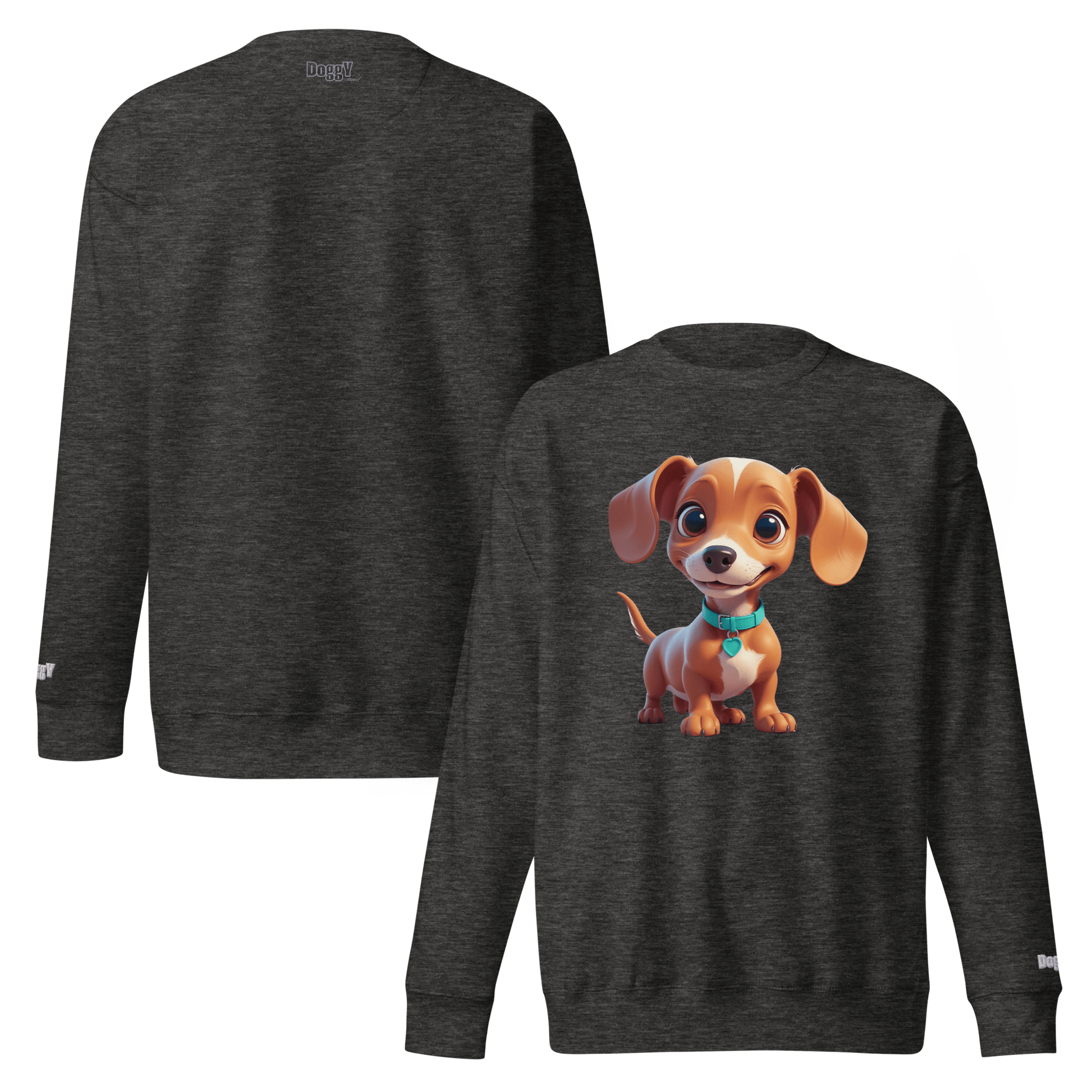 Sweatshirt premium unisexe classique - Collection Teckel - Doggy Trend