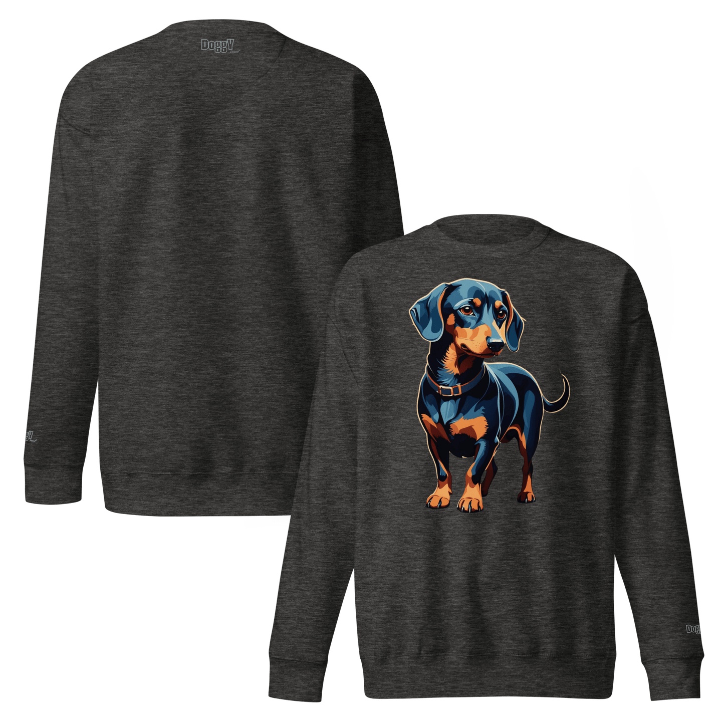 Sweatshirt premium unisexe classique - Collection Teckel - Doggy Trend