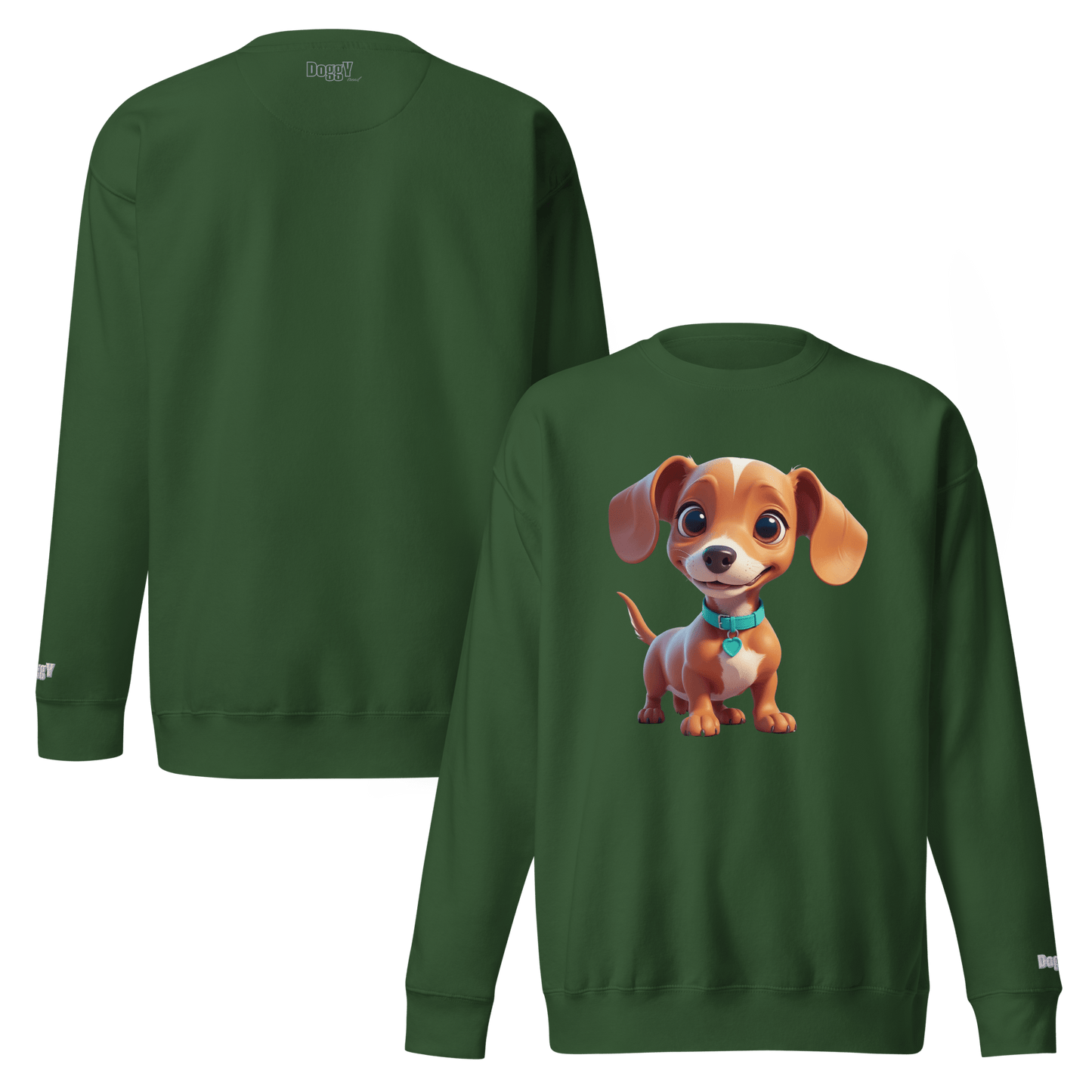 Sweatshirt premium unisexe classique - Collection Teckel - Doggy Trend