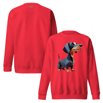 Sweatshirt premium unisexe classique - Collection Teckel - Doggy Trend