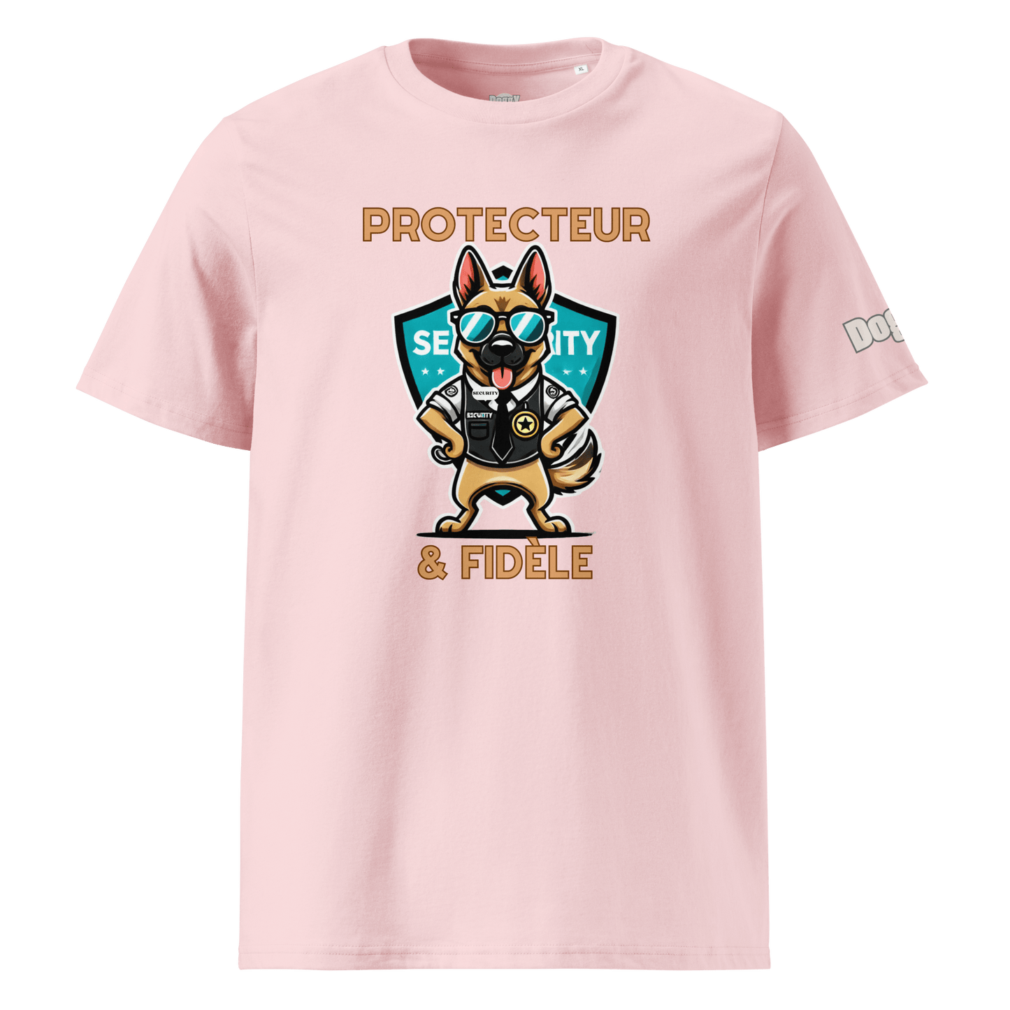 T-shirt unisexe en coton biologique - Collection Berger Allemand - Doggy Trend