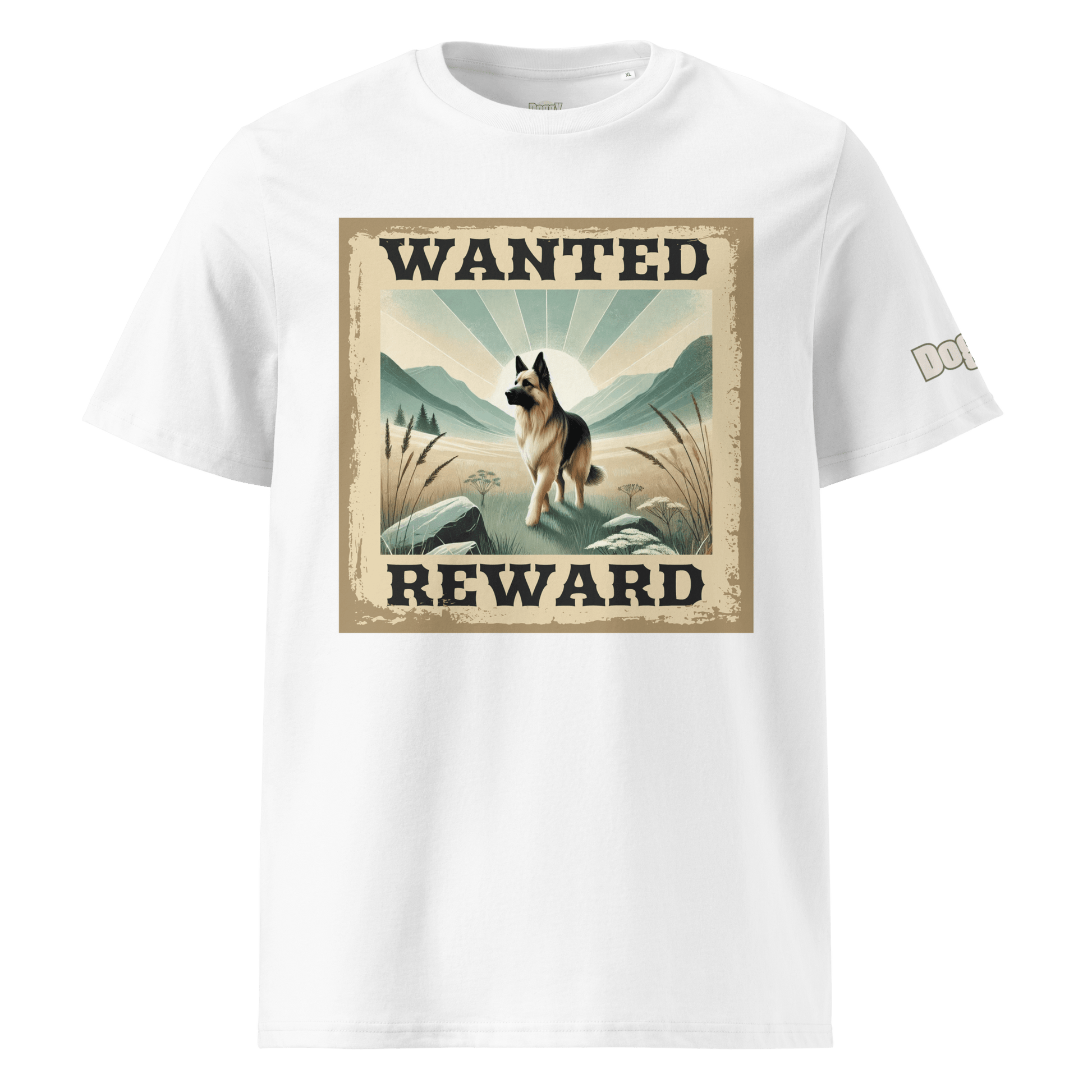 T-shirt unisexe en coton biologique - Collection Berger Allemand - Doggy Trend