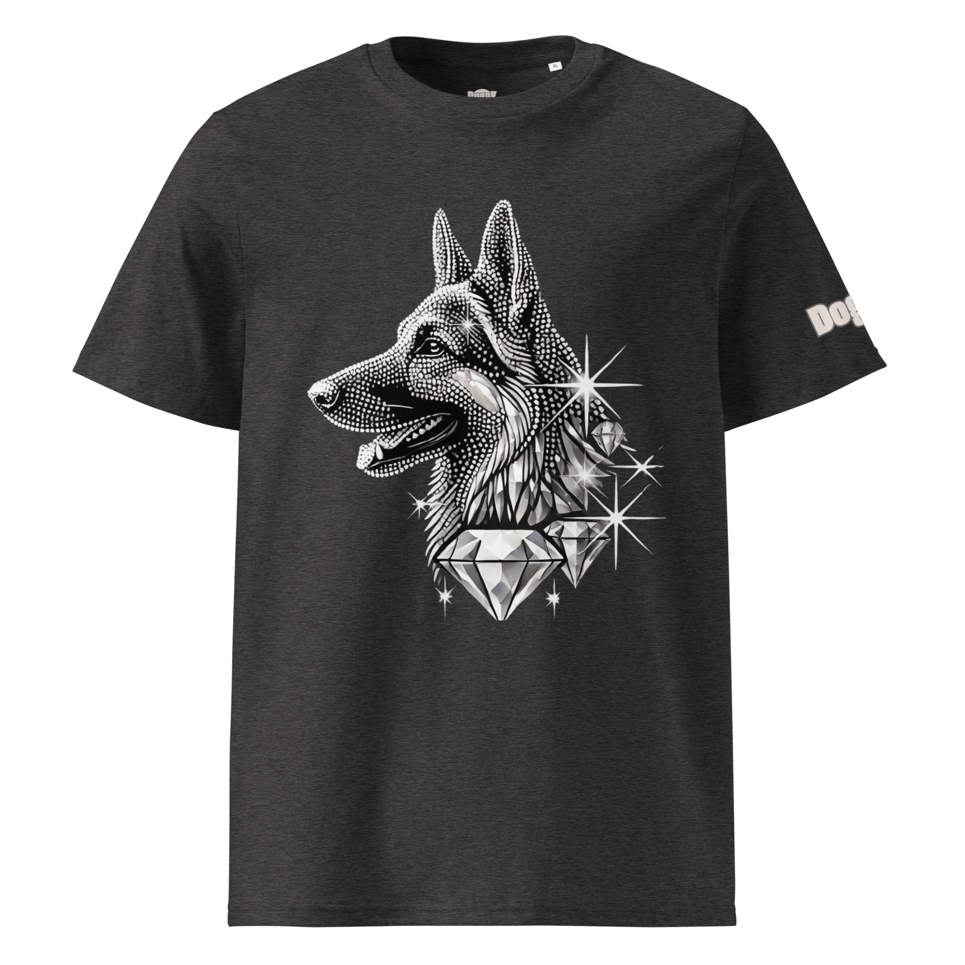 T-shirt unisexe en coton biologique - Collection Berger Allemand - Doggy Trend