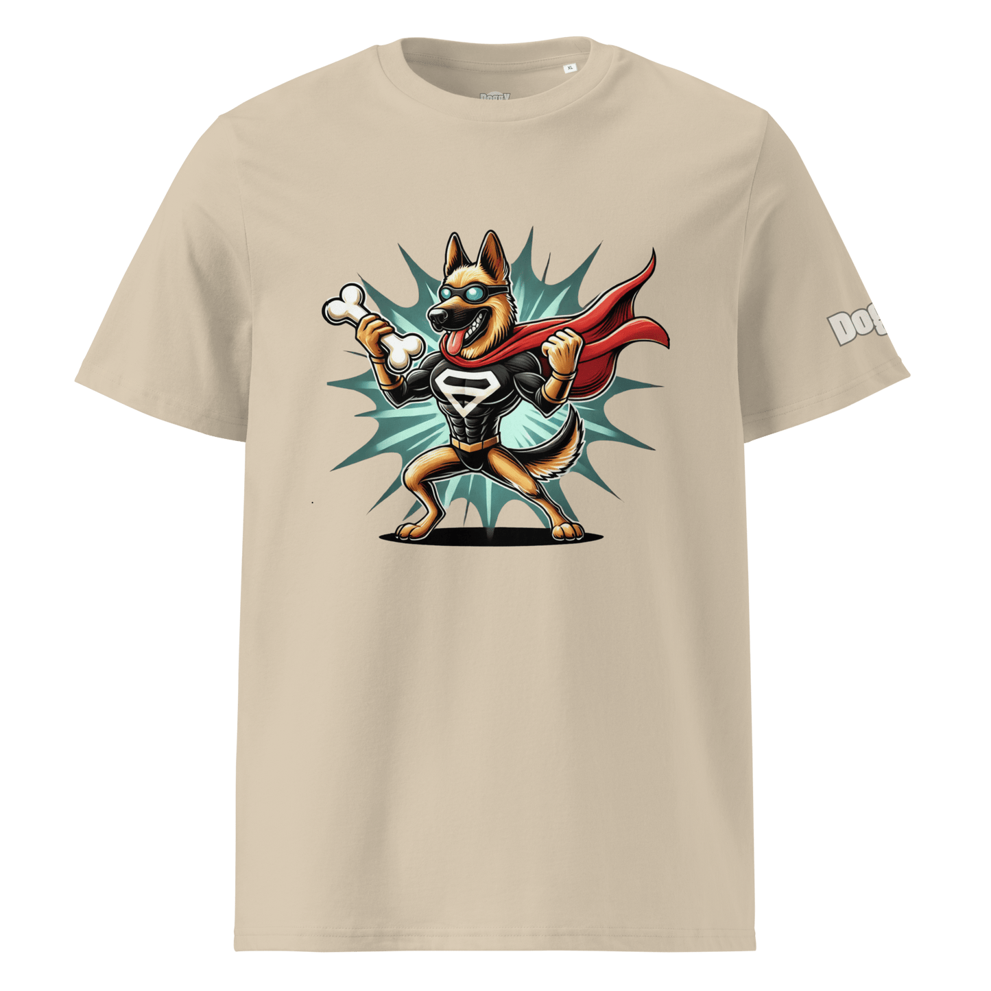 T-shirt unisexe en coton biologique - Collection Berger Allemand - Doggy Trend