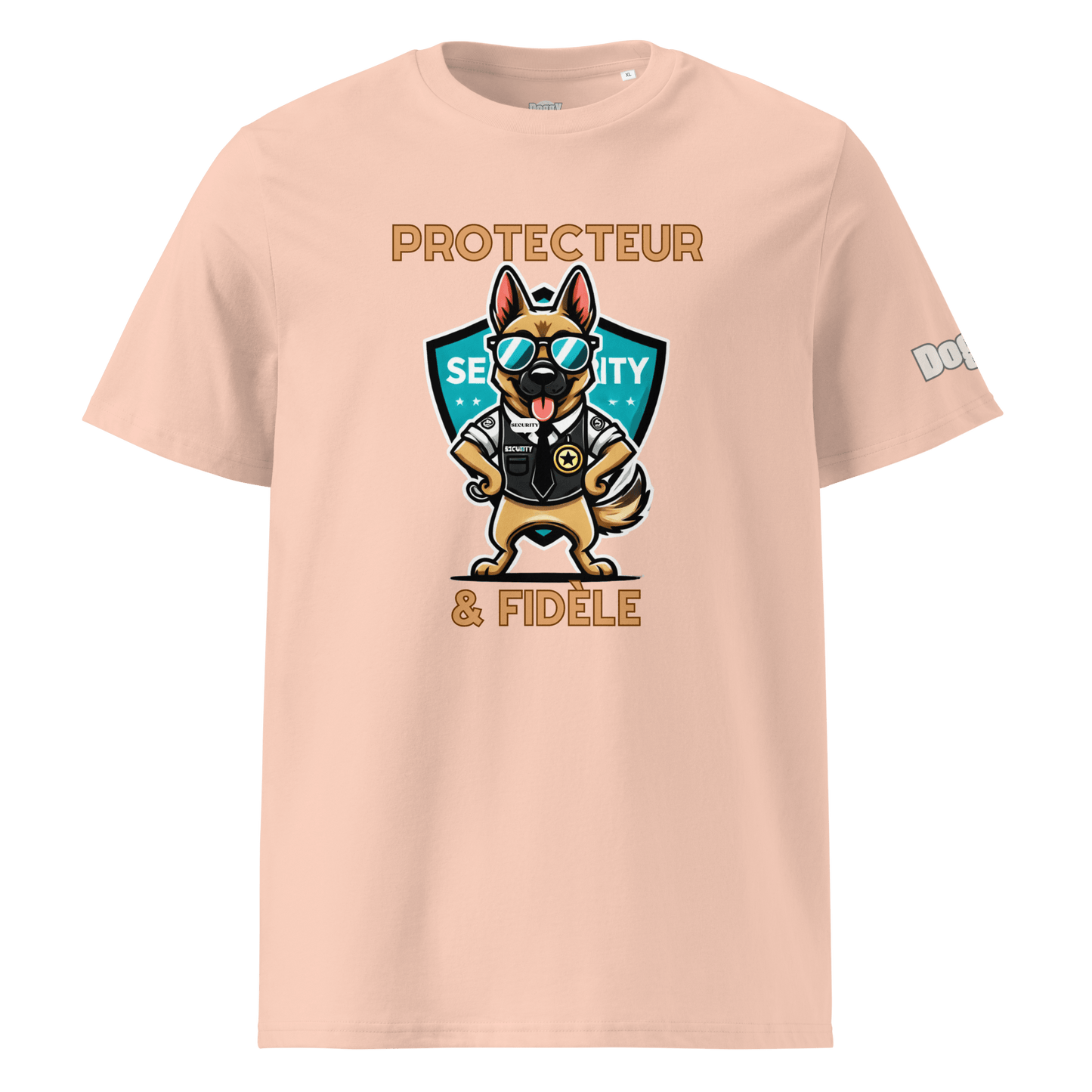 T-shirt unisexe en coton biologique - Collection Berger Allemand - Doggy Trend