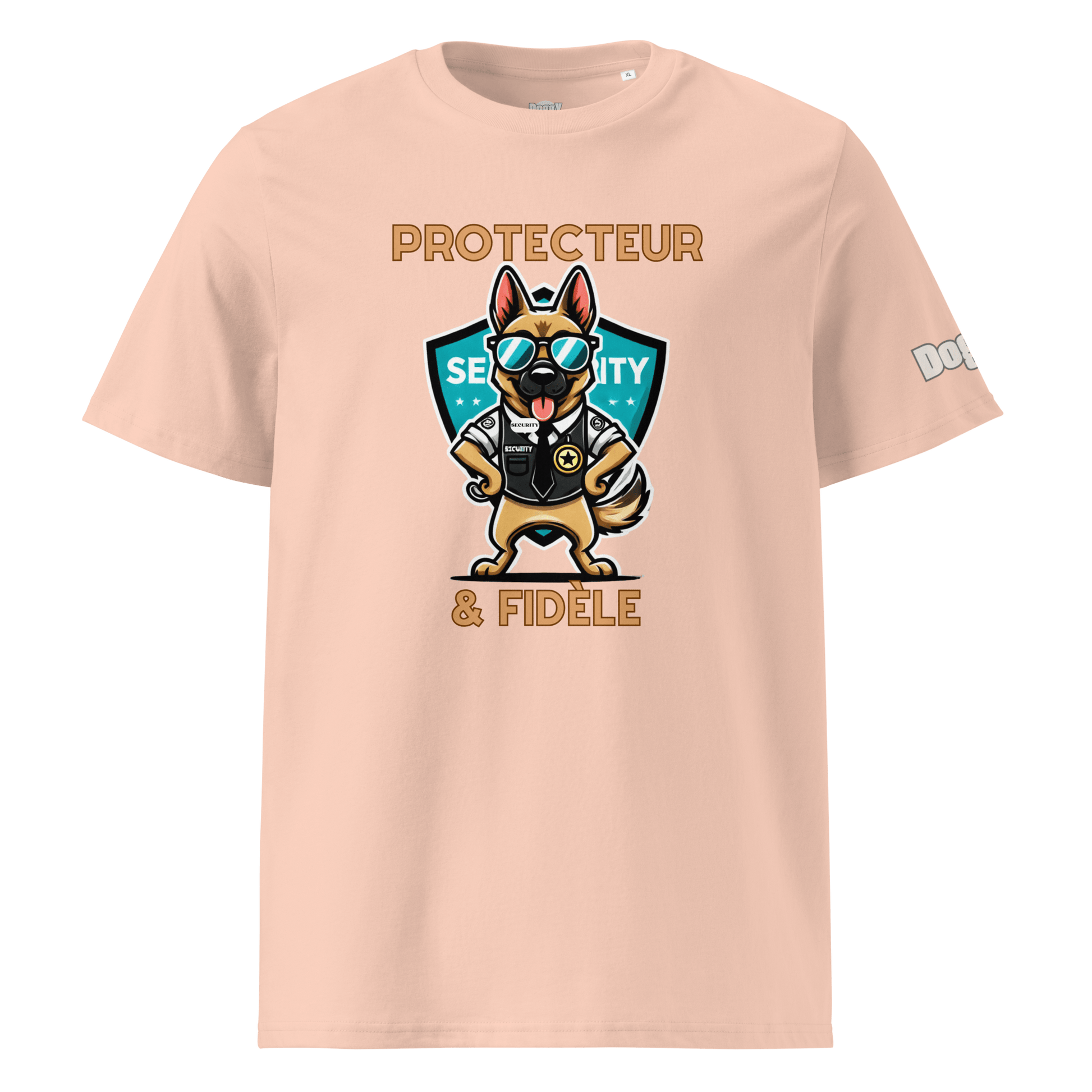 T-shirt unisexe en coton biologique - Collection Berger Allemand - Doggy Trend