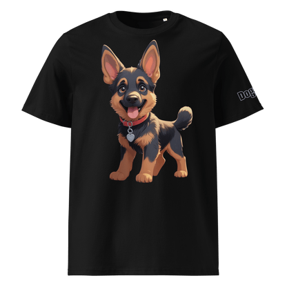 T-shirt unisexe en coton biologique - Collection Berger Allemand - Doggy Trend