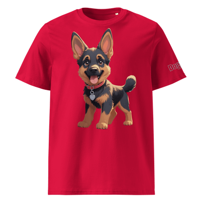 T-shirt unisexe en coton biologique - Collection Berger Allemand - Doggy Trend