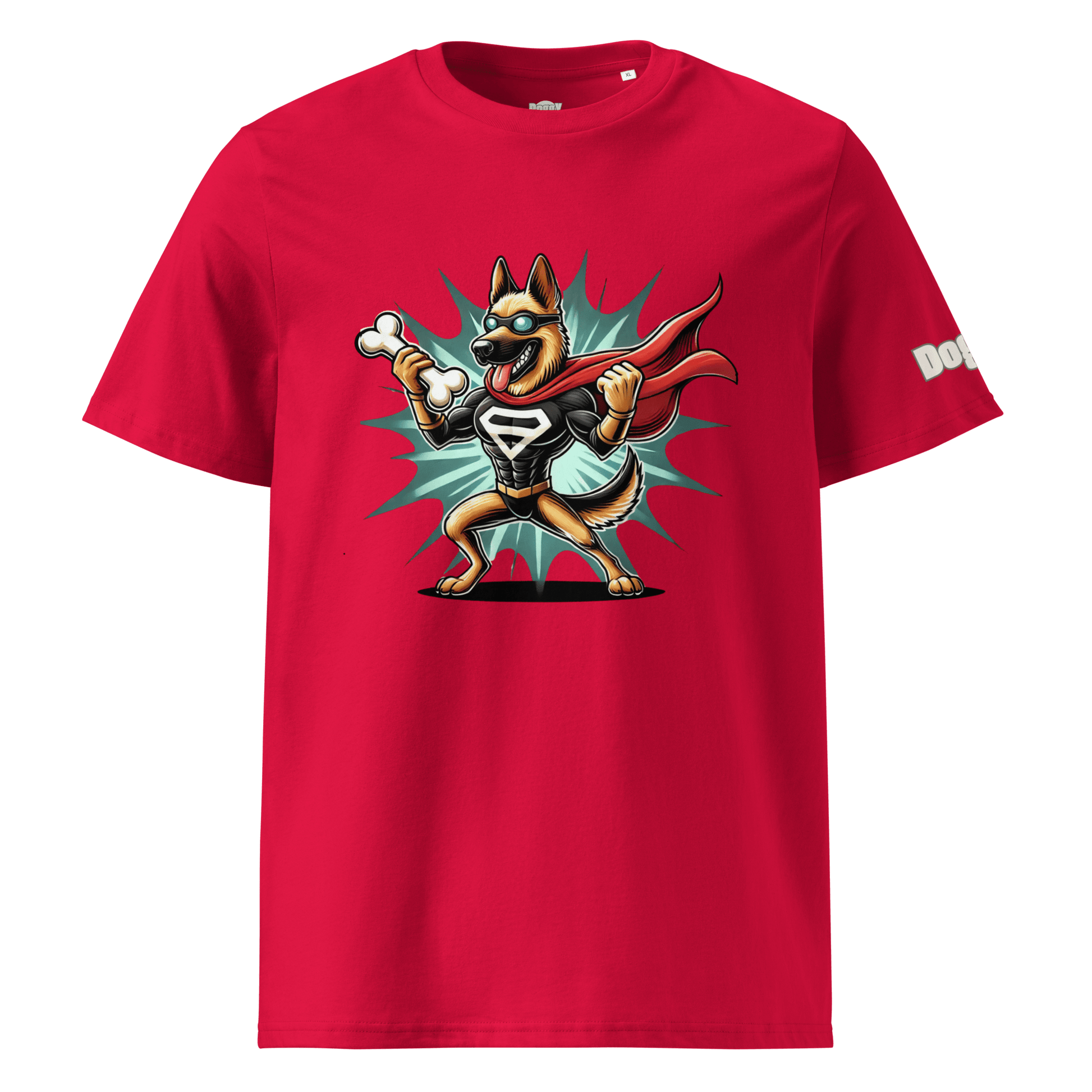 T-shirt unisexe en coton biologique - Collection Berger Allemand - Doggy Trend