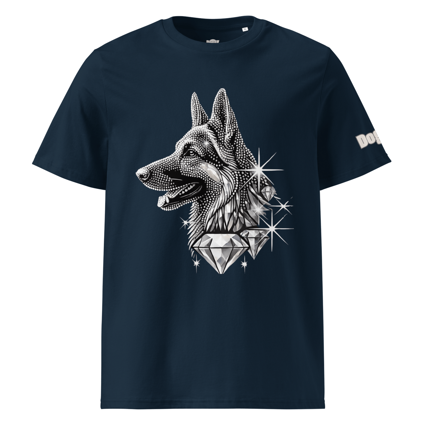 T-shirt unisexe en coton biologique - Collection Berger Allemand - Doggy Trend