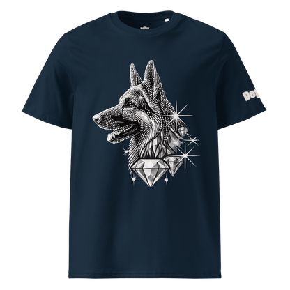 T-shirt unisexe en coton biologique - Collection Berger Allemand - Doggy Trend