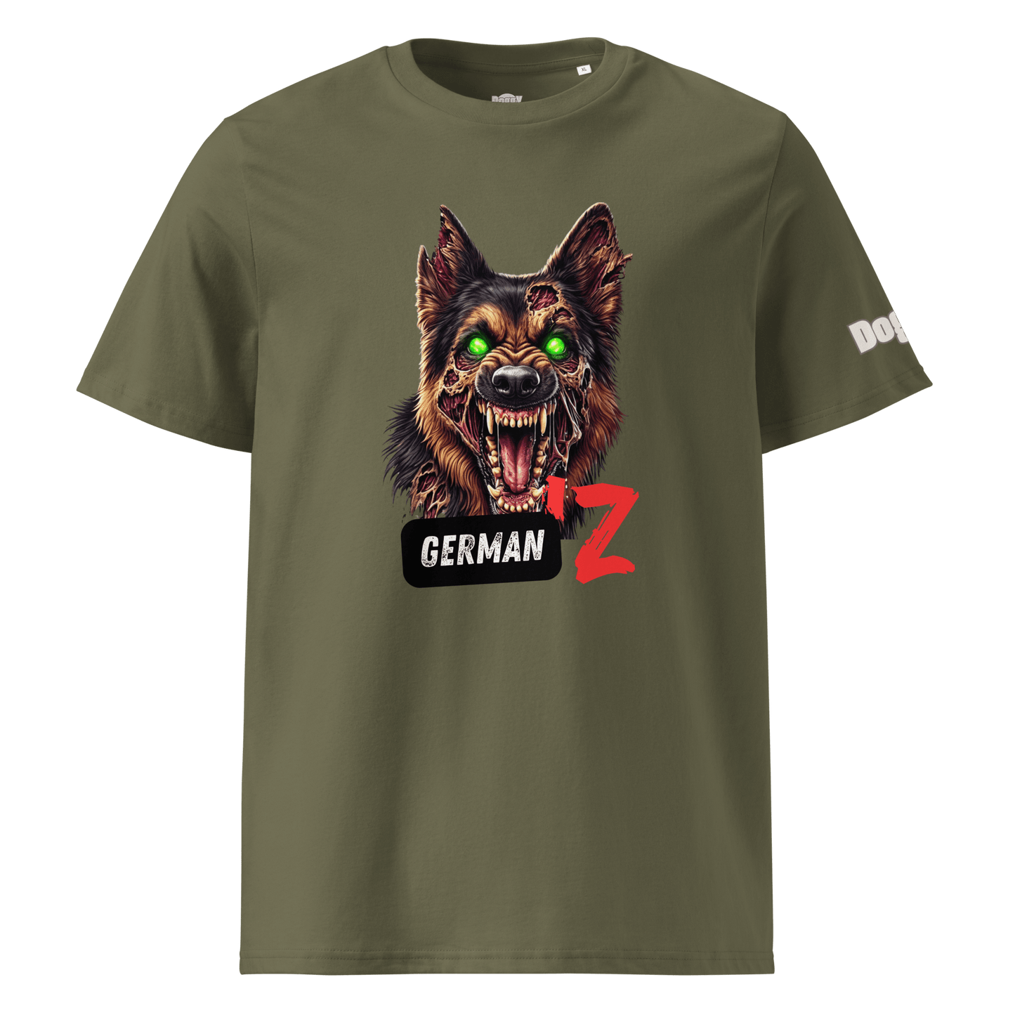 T-shirt unisexe en coton biologique - Collection Berger Allemand - Doggy Trend