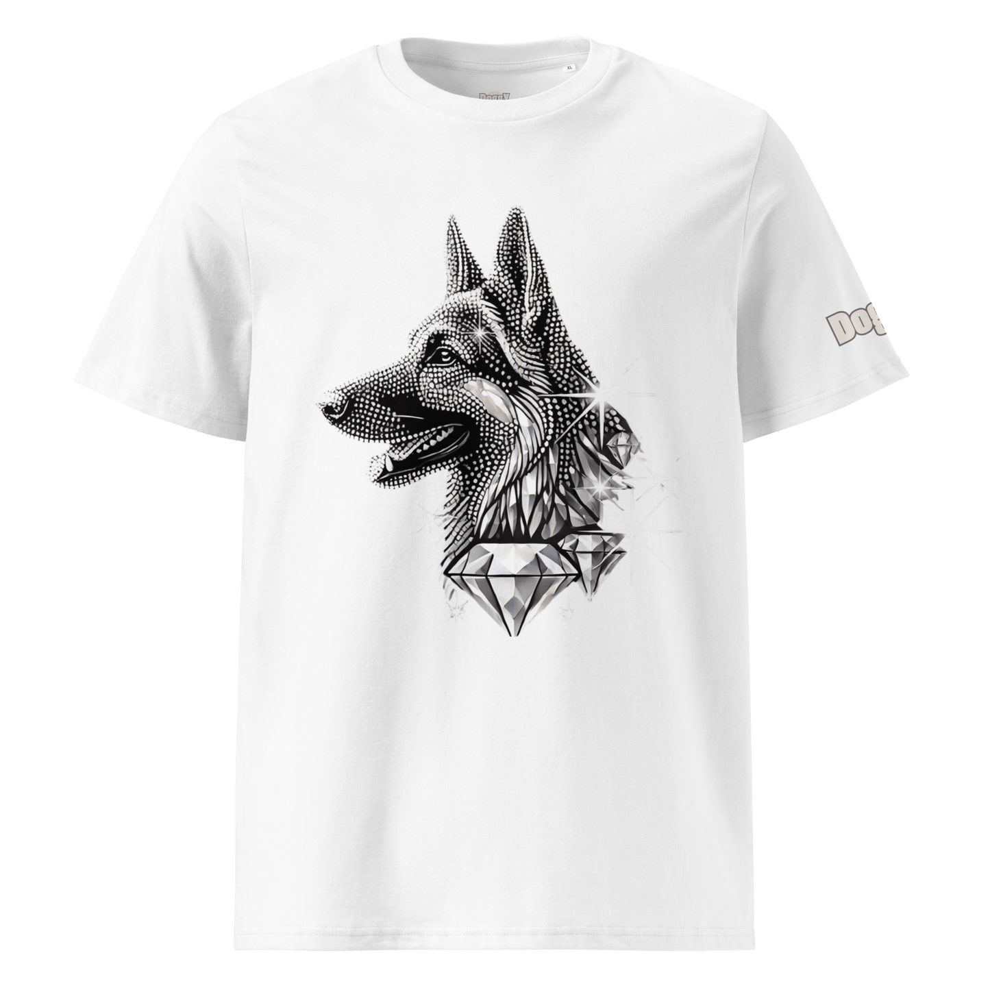 T-shirt unisexe en coton biologique - Collection Berger Allemand - Doggy Trend