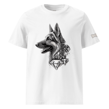 T-shirt unisexe en coton biologique - Collection Berger Allemand - Doggy Trend