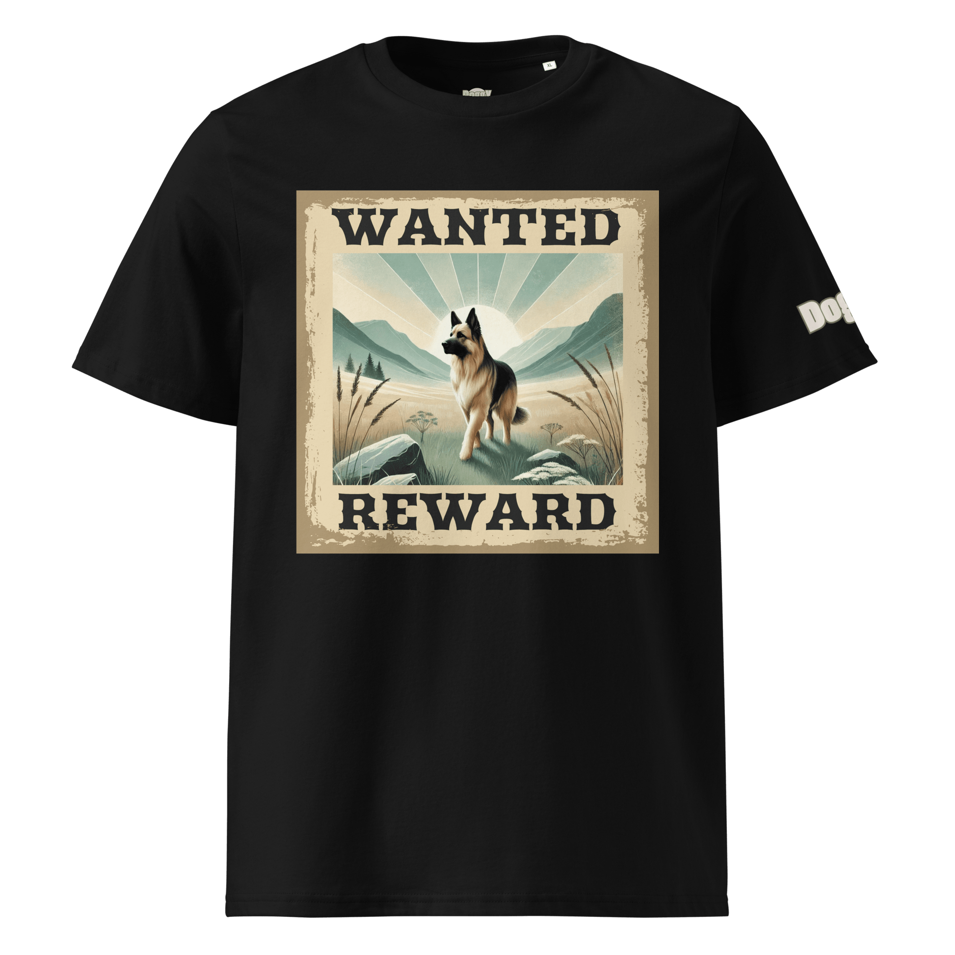T-shirt unisexe en coton biologique - Collection Berger Allemand - Doggy Trend