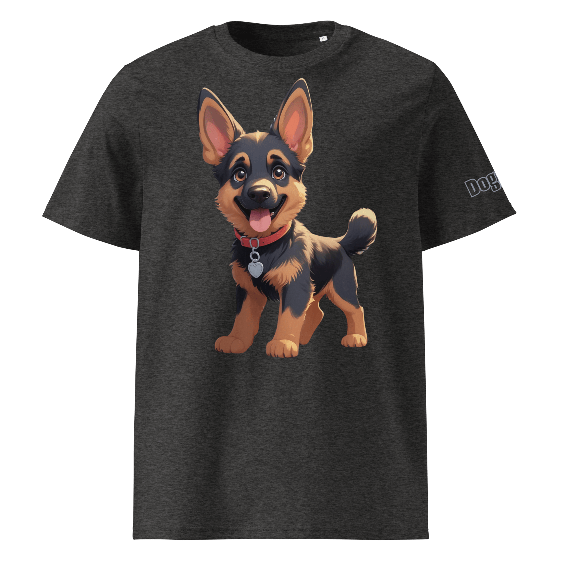 T-shirt unisexe en coton biologique - Collection Berger Allemand - Doggy Trend