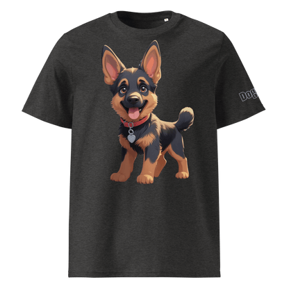 T-shirt unisexe en coton biologique - Collection Berger Allemand - Doggy Trend